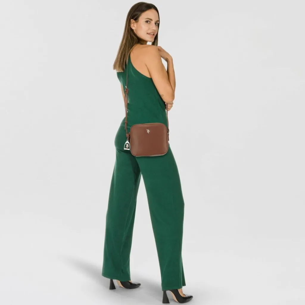 U.S. Polo Assn. Umhängetaschen<Jones Umhängetasche 20 cm brown