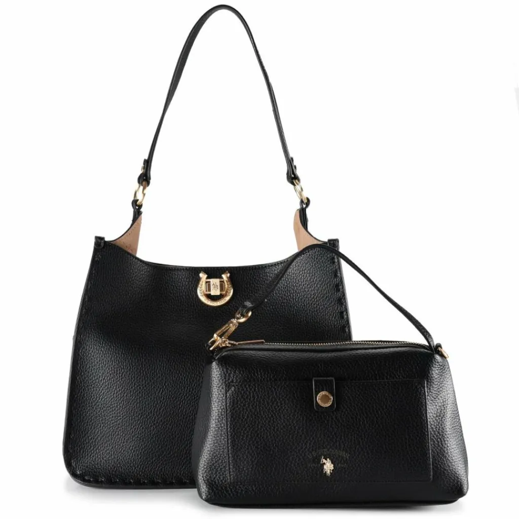 Discount U.S. Polo Assn. Middleton Schultertasche 32 cm black