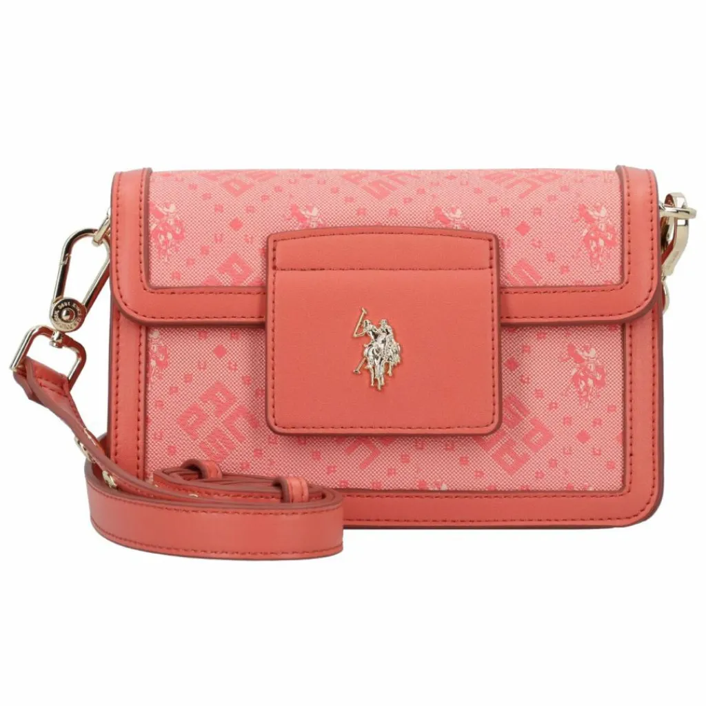 New U.S. Polo Assn. NEW HAMPTON Umhängetasche 20 cm coral