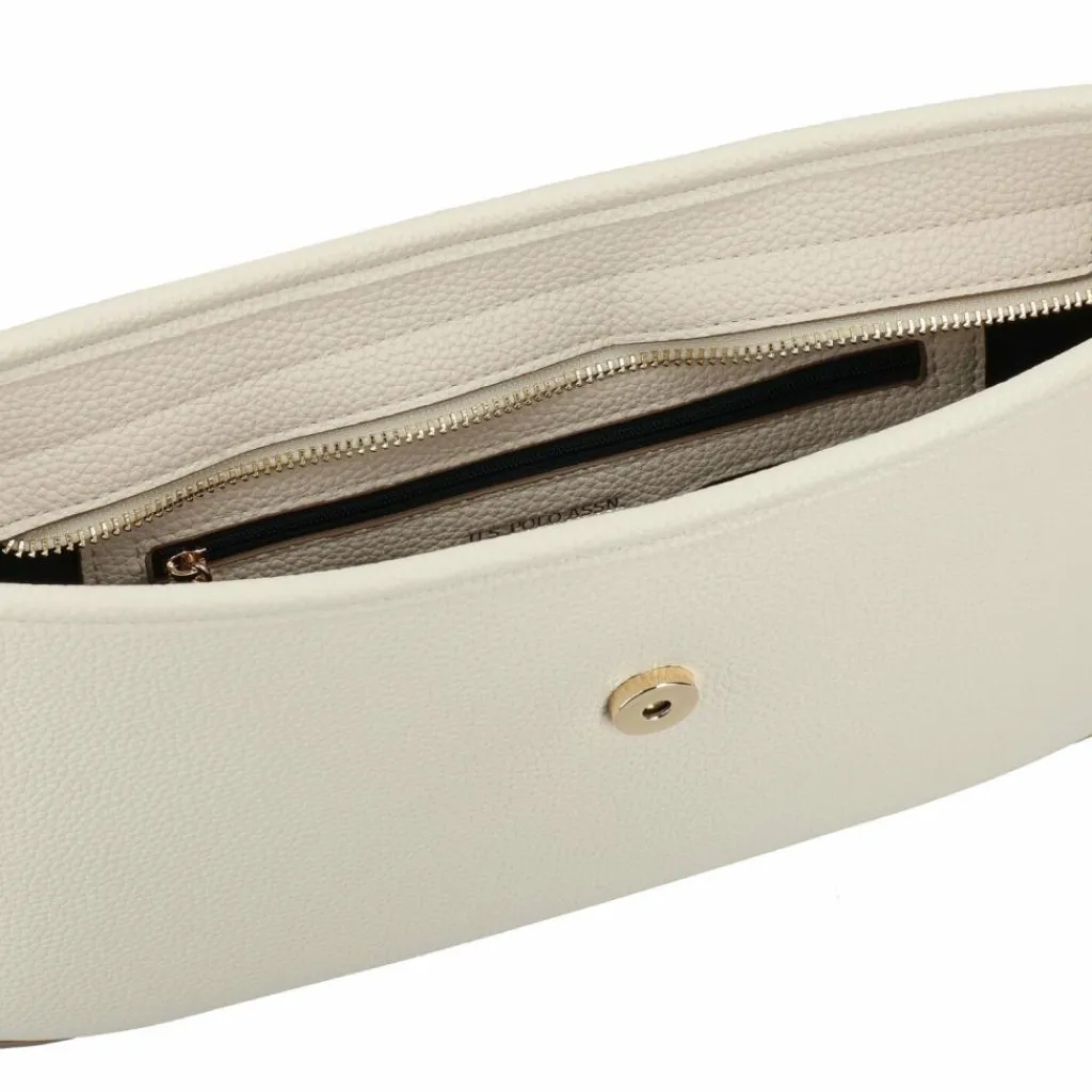 U.S. Polo Assn. Standfort Schultertasche 32 cm off white