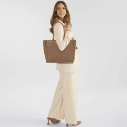 U.S. Polo Assn. Upton Shopper Tasche 33.5 cm taupe