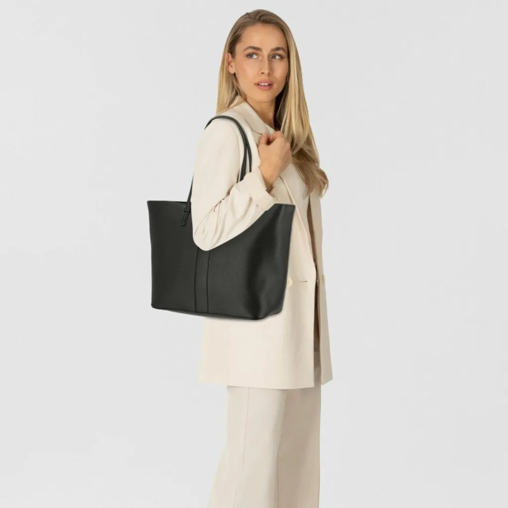 U.S. Polo Assn. Shopper|Schultertaschen<Winterberry Shopper Tasche 34 cm black