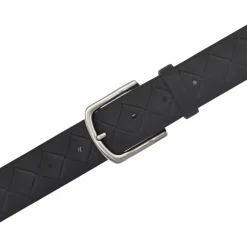 Vanzetti Herrengürtel<Gürtel Leder schwarz