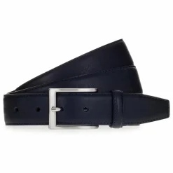 Vanzetti Gürtel Leder navy