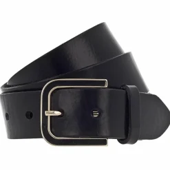 Vanzetti Herrengürtel<Gürtel Leder black