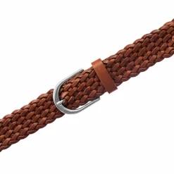 Vanzetti Damengürtel<Gürtel Leder braun