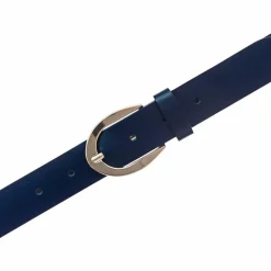 Vanzetti Damengürtel<Gürtel Leder marine