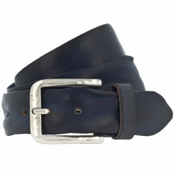 Vanzetti Herrengürtel<Gürtel Leder marine