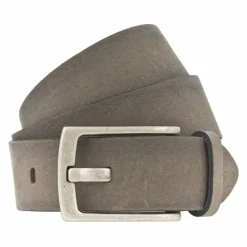 Online Vanzetti Gürtel Leder grau-taupe
