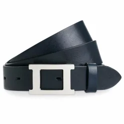 Vanzetti Damengürtel<Gürtel Leder navy