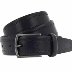 Vanzetti Herrengürtel<Gürtel Leder black