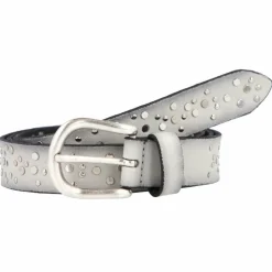 Damen Vanzetti Nietengürtel Leder