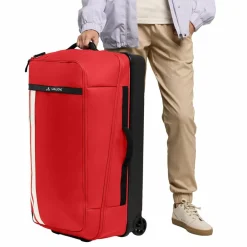Vaude Weichgepäck|2-Rollen Koffer<Takutea 90 2 Rollen Trolley 77 cm red