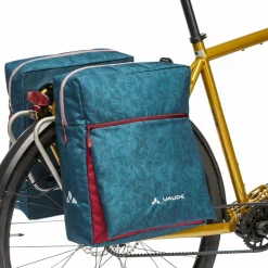 Vaude Fahrradtaschen<TwinZipper Fahrradtasche 40 cm dark petrol