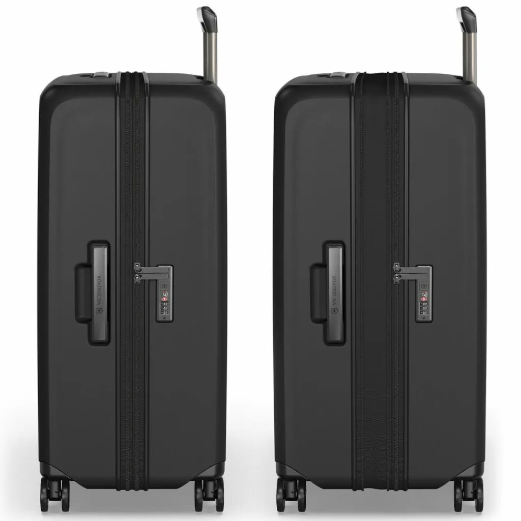 Victorinox Hartgepäck|4-Rollen Koffer<Airox Advanced 4 Rollen Trolley L 75 cm mit Dehnfalte black