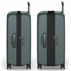 Victorinox Hartgepäck|4-Rollen Koffer<Airox Advanced 4 Rollen Trolley M 69 cm mit Dehnfalte storm