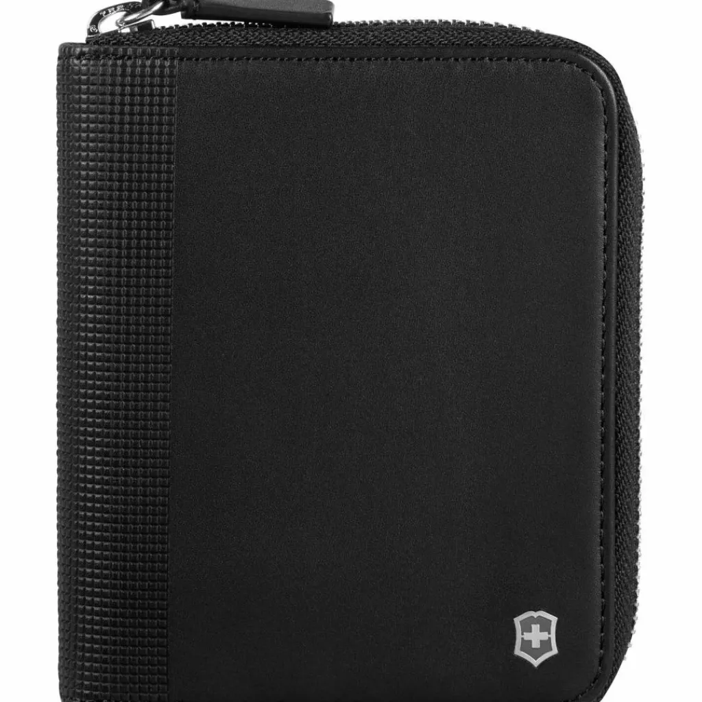 Victorinox Altius Alox Geldbörse RFID Leder 10 cm black