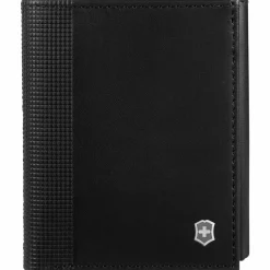 Victorinox Herrengeldbörsen Hochformat<Altius Alox Geldbörse RFID Schutz Leder 9 cm black