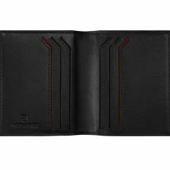 Victorinox Visitenkartenetuis<Altius Alox Kreditkartenetui RFID Schutz Leder 9 cm black