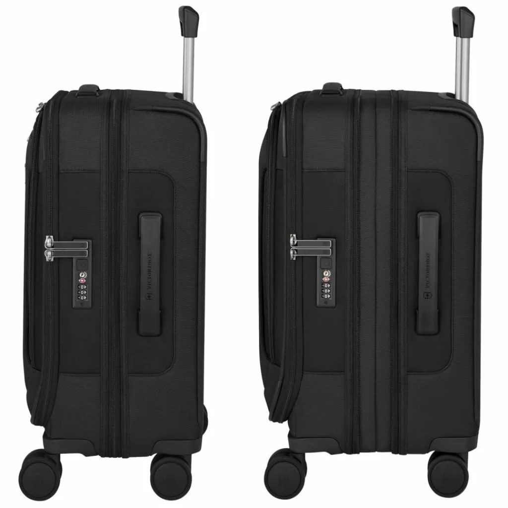 Victorinox Werks Traveler 7.0 4 Rollen Kabinentrolley 55 cm Laptopfach mit Dehnfalte