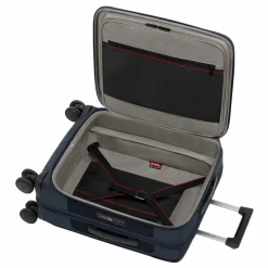 Victorinox Weichgepäck Kabinengepäck|4-Rollen Kabinentrolleys<Werks Traveler 7.0 4 Rollen Kabinentrolley 55 cm Laptopfach mit Dehnfalte navy blue