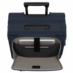 Victorinox Weichgepäck Kabinengepäck|4-Rollen Kabinentrolleys<Werks Traveler 7.0 4 Rollen Kabinentrolley 55 cm Laptopfach mit Dehnfalte navy blue