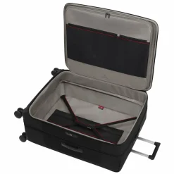 Victorinox Weichgepäck|4-Rollen Koffer<Werks Traveler 7.0 4 Rollen Trolley 82 cm mit Dehnfalte black