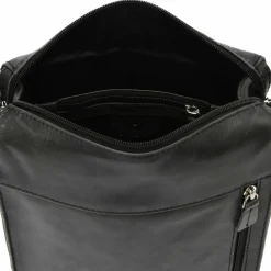 Best Voi City Cowboy Clark Umhängetasche Leder 21 cm schwarz