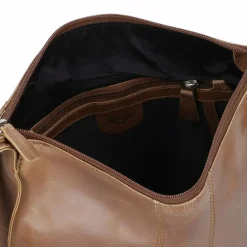 Voi Umhängetaschen<City Cowboy Insa Umhängetasche Leder 28.5 cm cognac