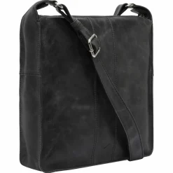 Sale Voi City Cowboy Insa Umhängetasche Leder 28.5 cm schwarz