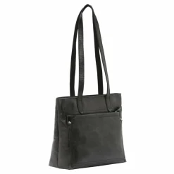 Online Voi City Cowboy Schultertasche Leder 29 cm schwarz