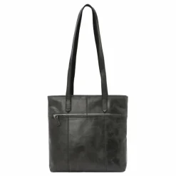 Online Voi City Cowboy Schultertasche Leder 29 cm schwarz