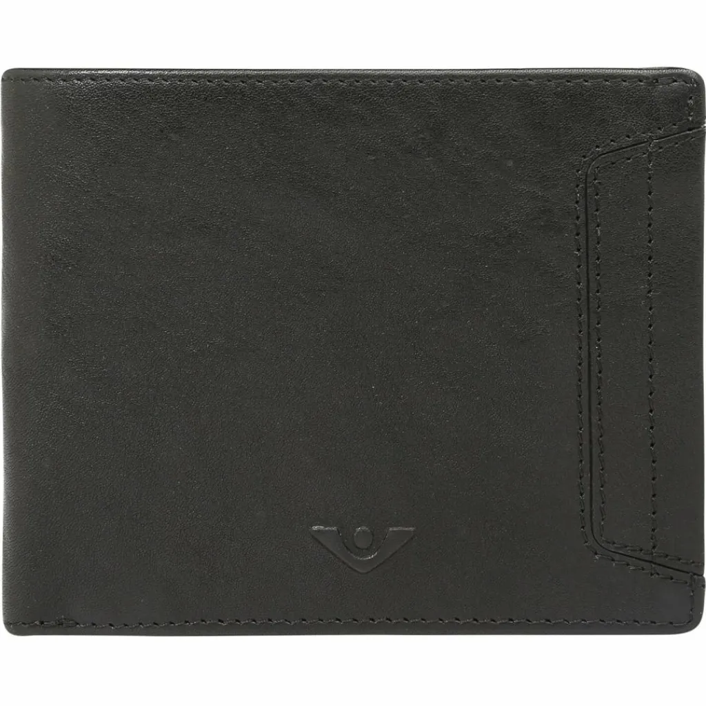 New Voi Dakota Gero Geldbörse Leder 12,5 cm schwarz