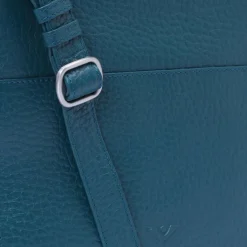 Voi Umhängetaschen<Hirsch Candice Umhängetasche Leder 24 cm petrol