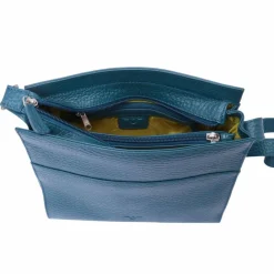 Voi Umhängetaschen<Hirsch Candice Umhängetasche Leder 24 cm petrol