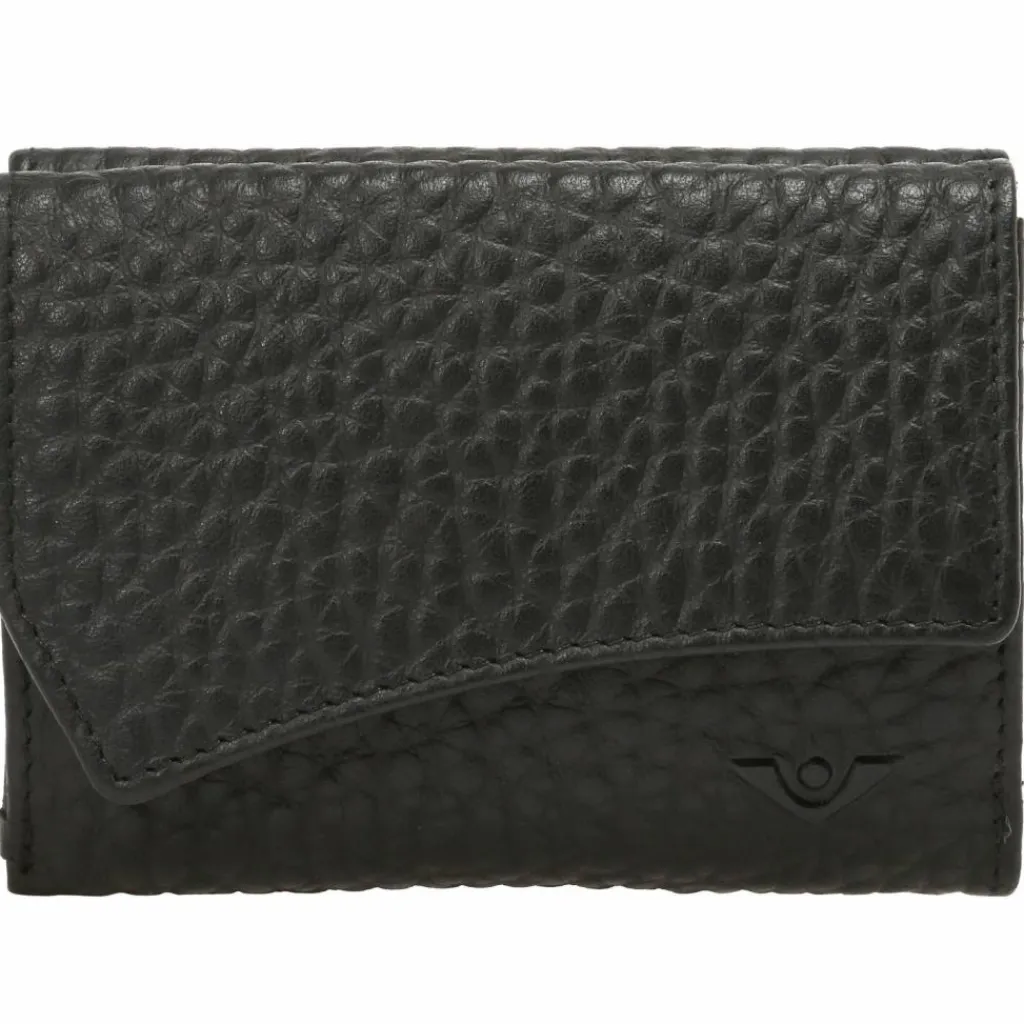 Voi Damengeldbörsen Querformat<Hirsch Carita Geldbörse Leder 11 cm schwarz