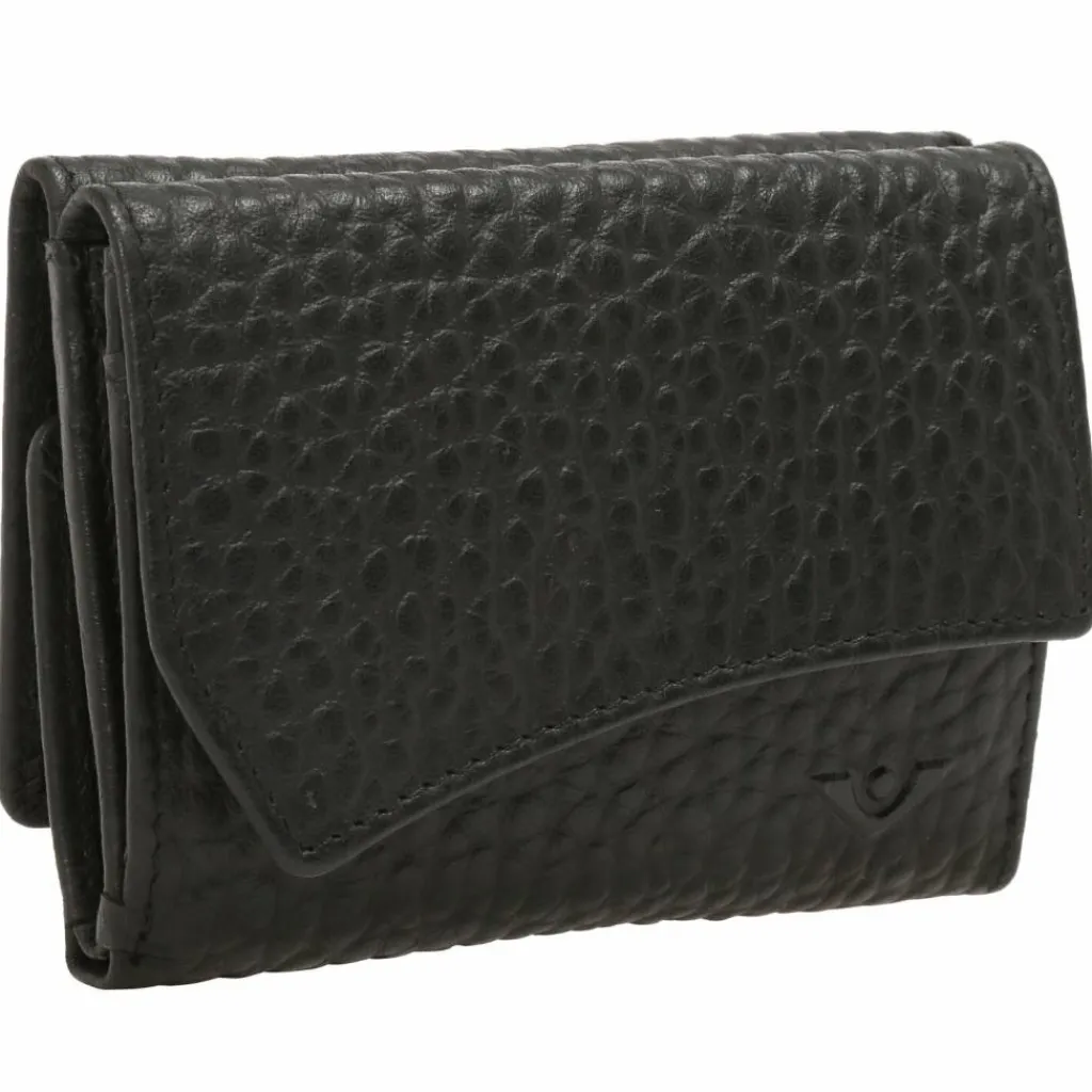 Voi Damengeldbörsen Querformat<Hirsch Carita Geldbörse Leder 11 cm schwarz