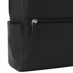 Voi Lederrucksäcke|City Rucksäcke<Hirsch City Rucksack Leder 29.5 cm schwarz