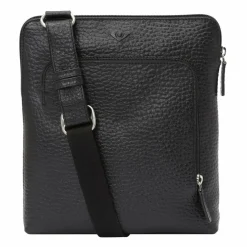 Outlet Voi Hirsch Era Umhängetasche Leder 23 cm schwarz