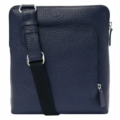 Voi Umhängetaschen<Hirsch Era Umhängetasche Leder 23 cm blau