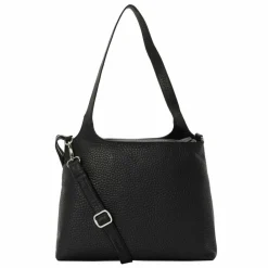 Clearance Voi Hirsch Gisela Schultertasche Leder 34 cm schwarz