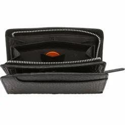 Online Voi Hirsch Gloria Geldbörse RFID Schutz Leder 14.5 cm schwarz