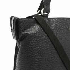 Voi Henkeltaschen<Hirsch Handtasche Leder 26 cm schwarz