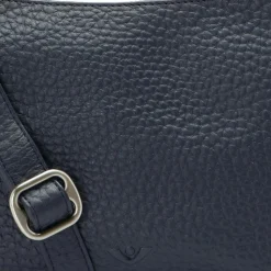 Hot Voi Hirsch Lucille Umhängetasche Leder 23 cm blau