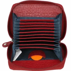 Sale Voi Hirsch Manu Kreditkartenetui Leder 8 cm granat