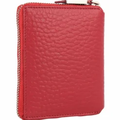 Voi Damengeldbörsen Hochformat<Hirsch Pia Geldbörse RFID Leder 10 cm granat