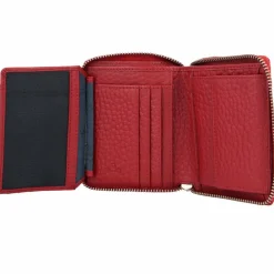 Voi Damengeldbörsen Hochformat<Hirsch Pia Geldbörse RFID Leder 10 cm granat