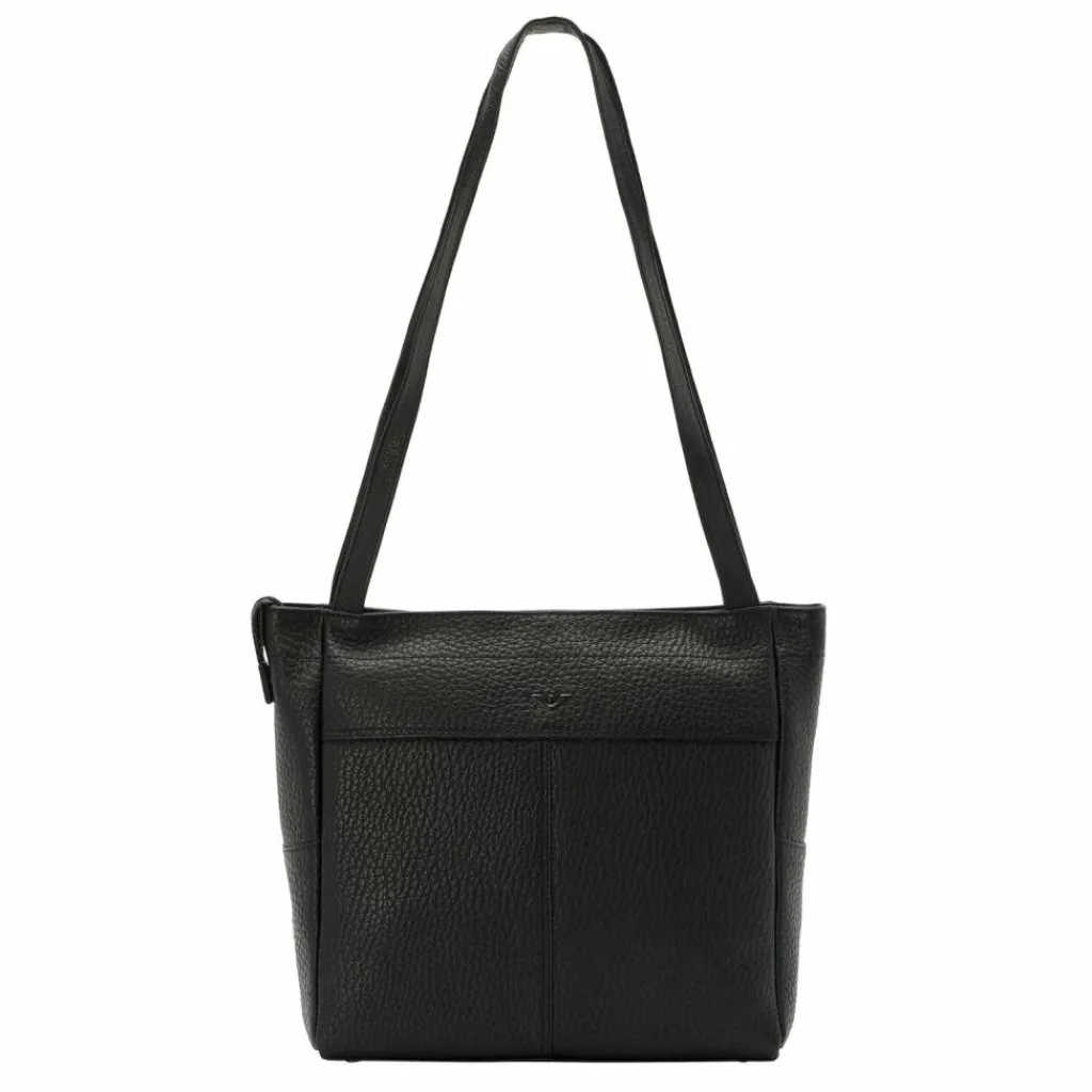 Voi Henkeltaschen|Schultertaschen<Hirsch Quila Schultertasche Leder 29 cm schwarz
