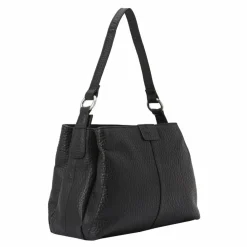 Voi Schultertaschen|Henkeltaschen<Hirsch Schultertasche Leder 29.5 cm schwarz