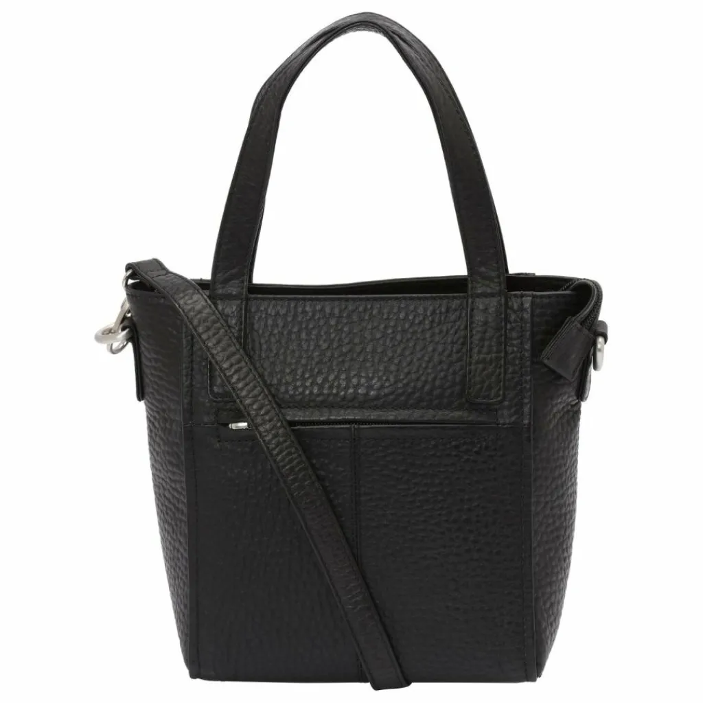 Hot Voi Hirsch Verona Schultertasche Leder 19.5 cm schwarz